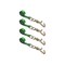 Tie 4 Safe 2" x 10' Tie Down Strap w/ TJ Cluster Hook for Wrecker Tow Truck Auto Hauling Green, 4PK TWS65-5210-TJ-GR-4 - alternate 1